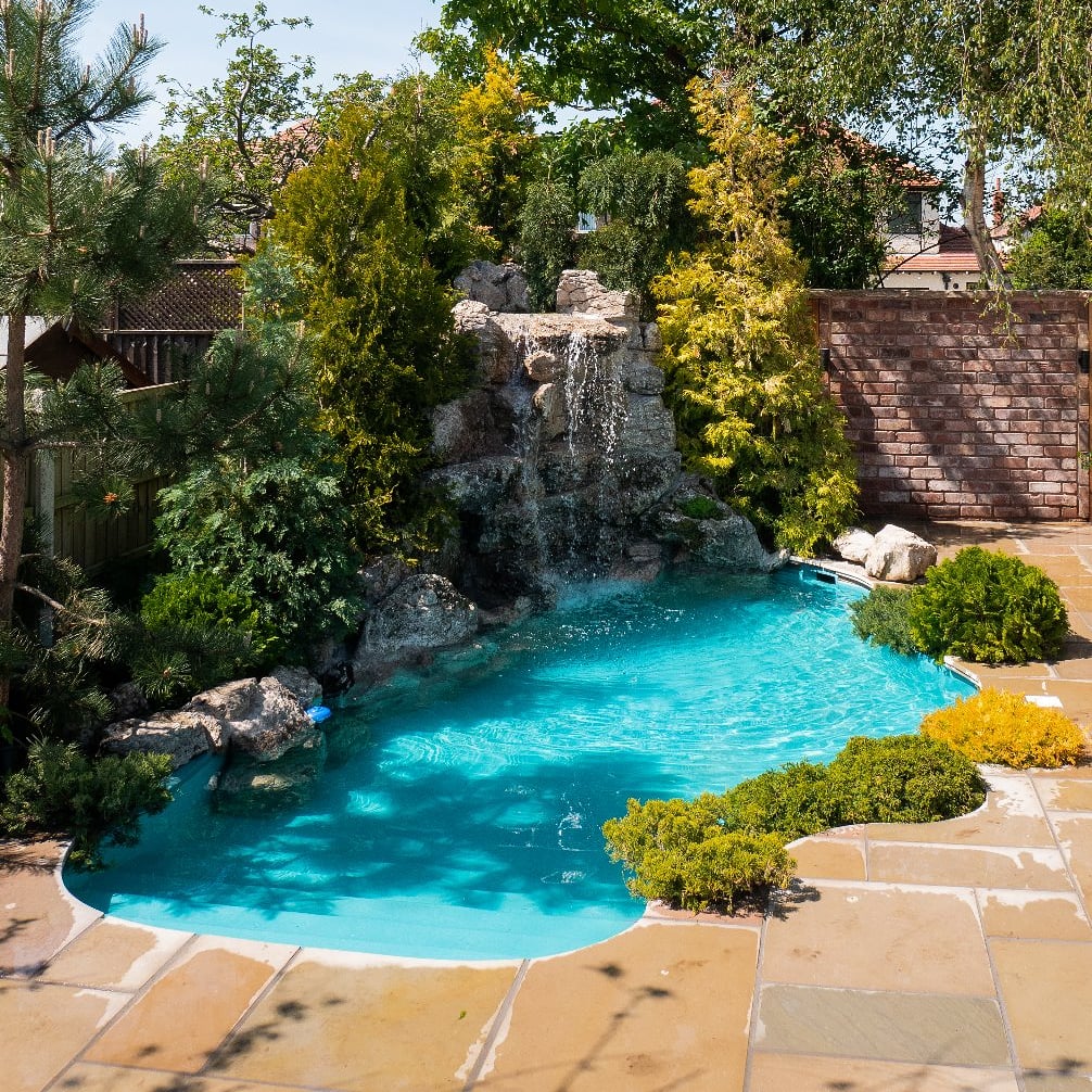 Victorian grotto water feature design UK